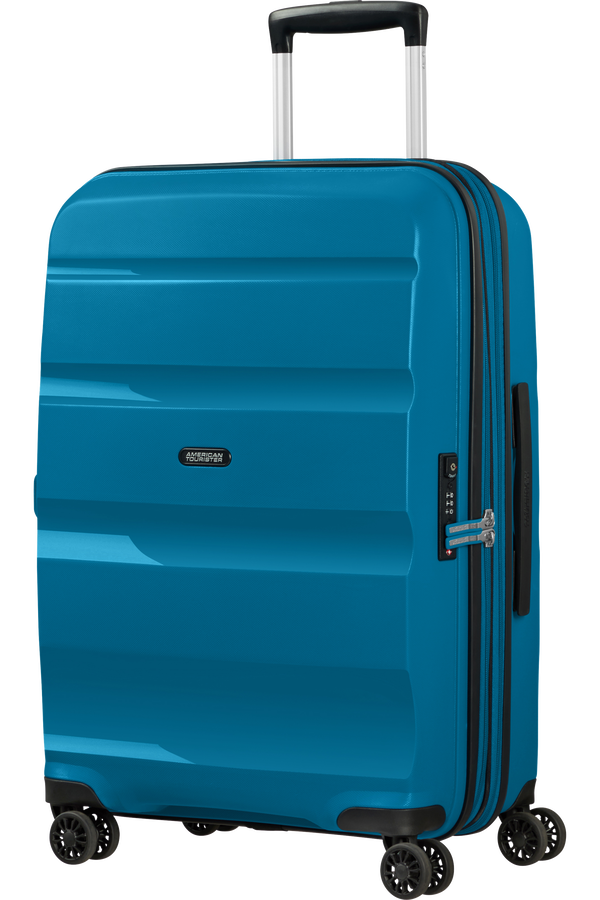 American Tourister Bon Air Dlx Spinner TSA Expandable 66cm  Seaport Blue American Tourister Bon Air Dlx Spinner TSA Expandable 66cm  Seaport Blue