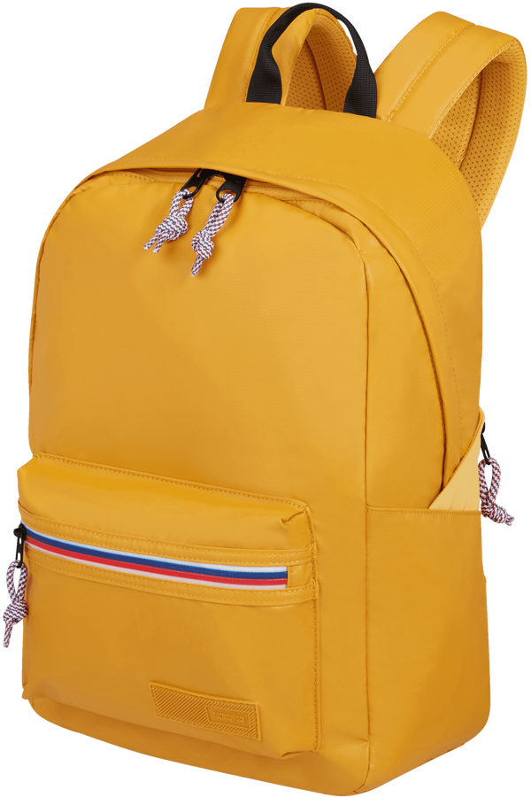 American Tourister Upbeat Pro Backpack Zip Coated  Yellow