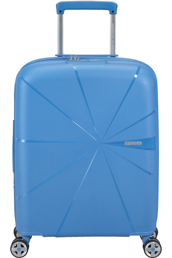 American Tourister Starvibe Spinner Expandable TSA 55cm Tranquil Blue