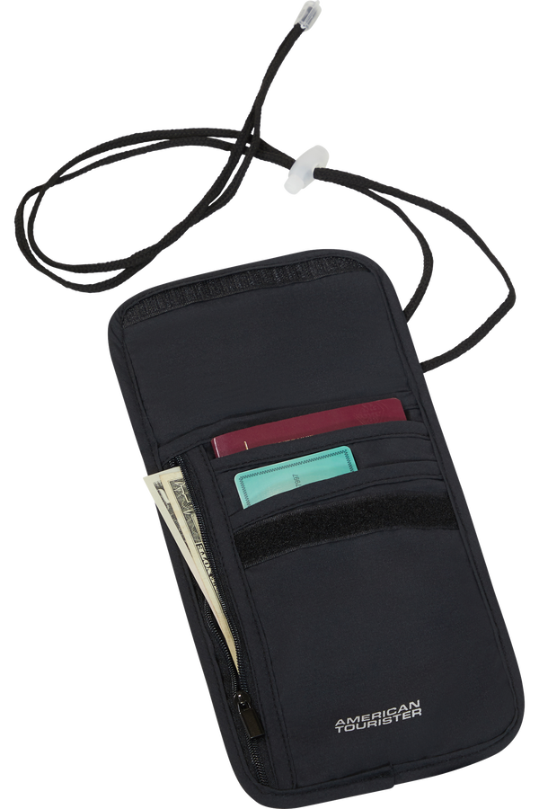 American Tourister American Tourist. Ta RFID Security Neck Pouch  Black