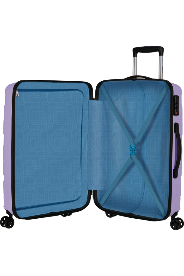 Jetdriver 3.0 67cm Resv&auml;ska med 4 hjul | American Tourister Jetdriver 3.0 Spinner 67/24 TSA 67cm  Icy Lilac