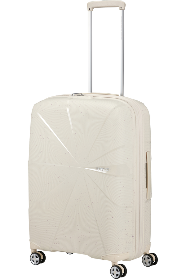 American Tourister StarVibe Spinner Expandable TSA LTD 67cm  Cream Speckles