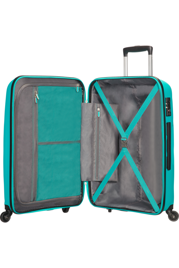 American Tourister Bon Air 4-wheel 66cm medium Spinner suitcase Deep Turquoise