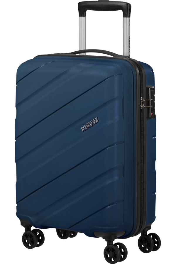 Jetdriver 3.0 55cm Resv&auml;ska med 4 hjul | American Tourister Jetdriver 3.0 Spinner 55/20 TSA 55cm  Navy Blue