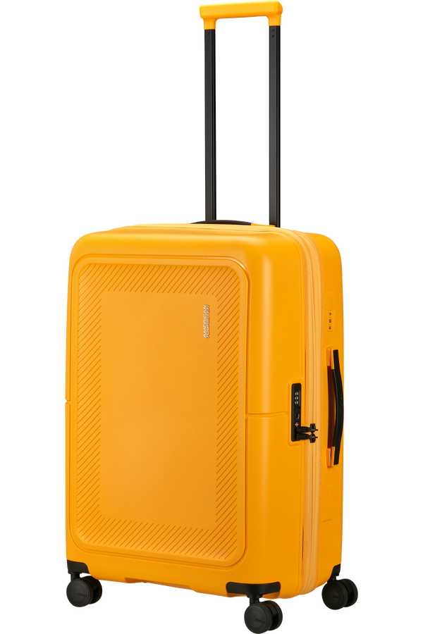 American Tourister DashPop Spinner Expandable TSA 67cm Golden Yellow