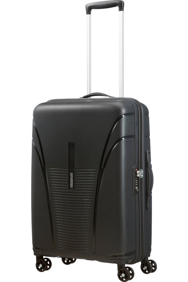 American Tourister Skytracer 4-wheel 68cm medium Spinner suitcase  Dark Slate