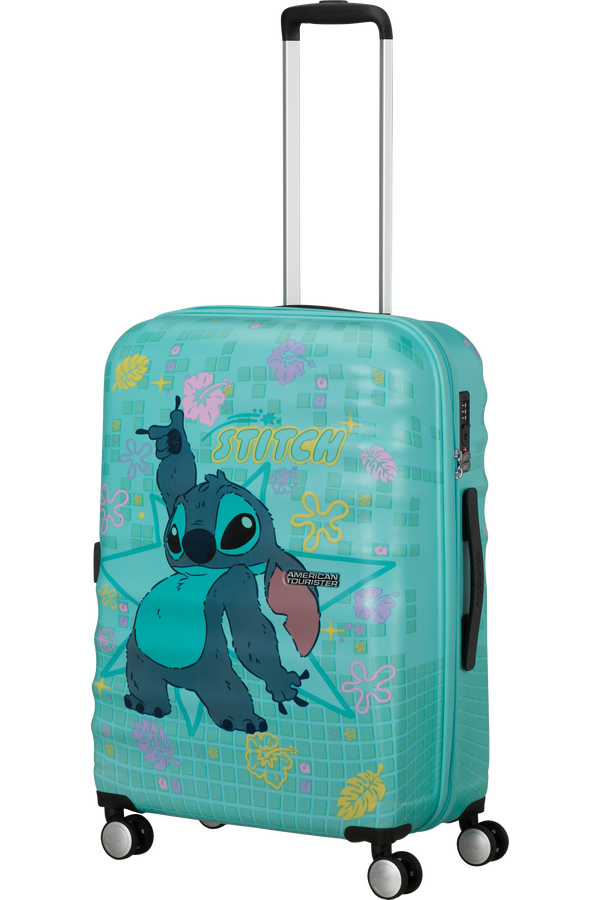 American Tourister Disney Wavebreaker Spinner TSA Disney Fl 67cm  Stitch Flower American Tourister Disney Wavebreaker Spinner TSA Disney Fl 67cm  Stitch Flower