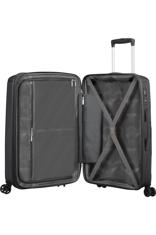 American Tourister Sunside Spinner Expandable 68cm  Black