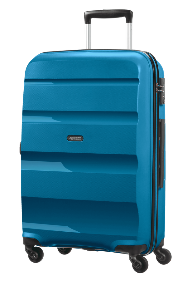 American Tourister Bon Air 4-wheel 66cm medium Spinner suitcase Seaport Blue American Tourister Bon Air 4-wheel 66cm medium Spinner suitcase Seaport Blue