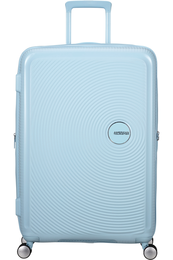 American Tourister SoundBox Spinner TSA Expandable 77cm  Pastel Blue