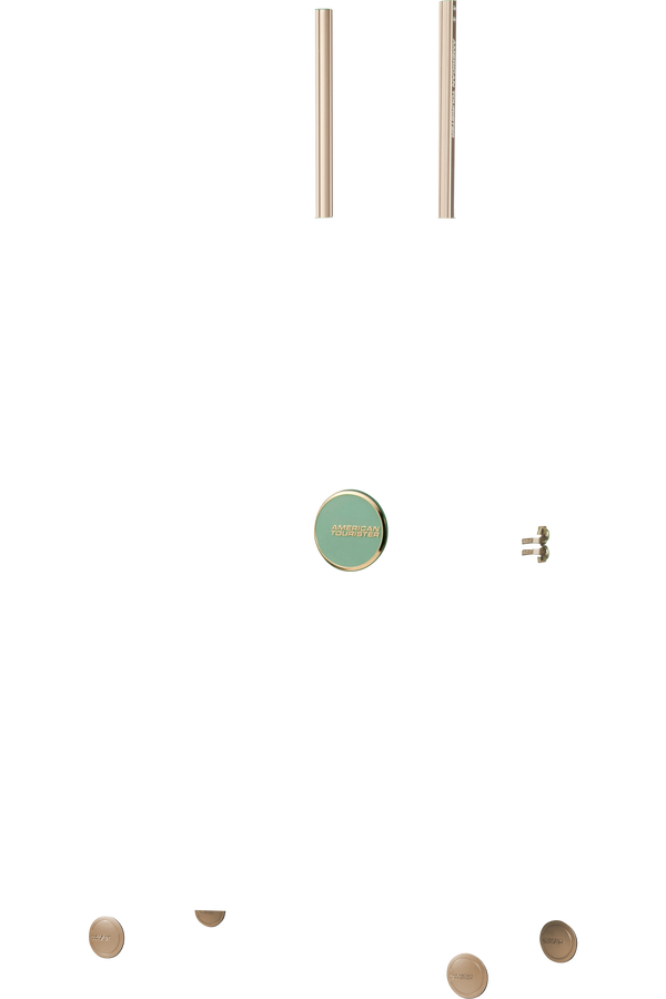 American Tourister Soundbox Spinner TSA Expandable 77cm  Almond Green/Gold American Tourister Soundbox Spinner TSA Expandable 77cm  Almond Green/Gold