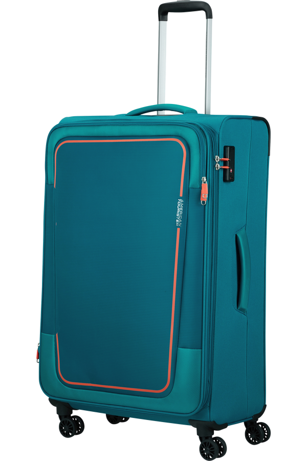 American Tourister Pulsonic Spinner Expandable 81cm  Stone Teal