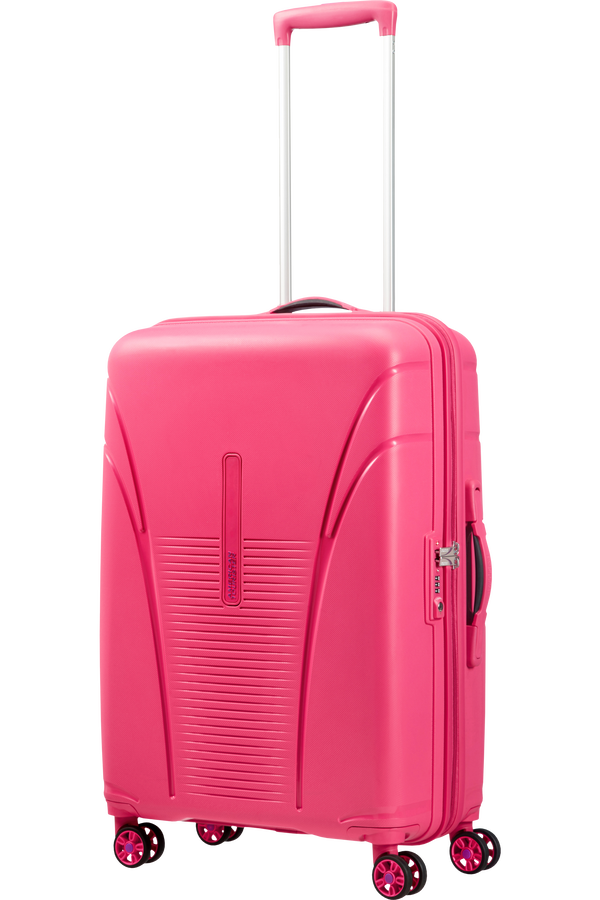 American Tourister Skytracer 4-wheel 68cm medium Spinner suitcase  Lightning Pink
