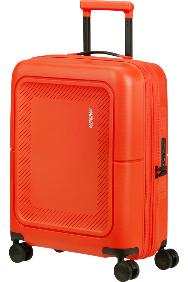 American Tourister DashPop Spinner Expandable TSA 55cm  Tangerine Red