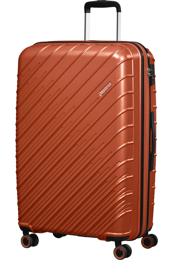 American Tourister Speedstar Spinner 77/28 Exp Tsa  Copper Orange