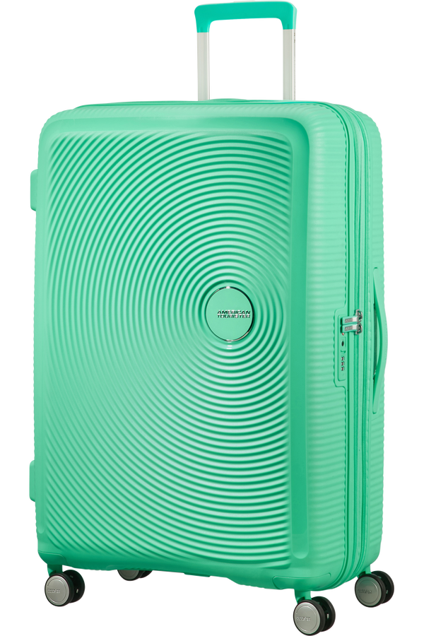 American Tourister Soundbox Spinner 77  Deep Mint American Tourister Soundbox Spinner 77  Deep Mint