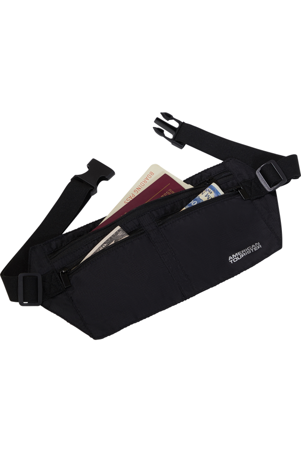 American Tourister American Tourist. Ta RFID Money Belt Bag  Black
