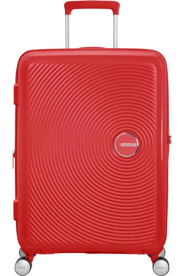American Tourister Soundbox Spinner Expandable 67cm  Coral Red