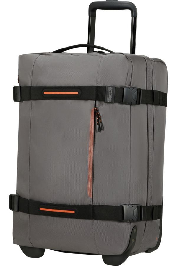 American Tourister Urban Track Duffle with Wheels S  Dark Grey American Tourister Urban Track Duffle with Wheels S  Dark Grey