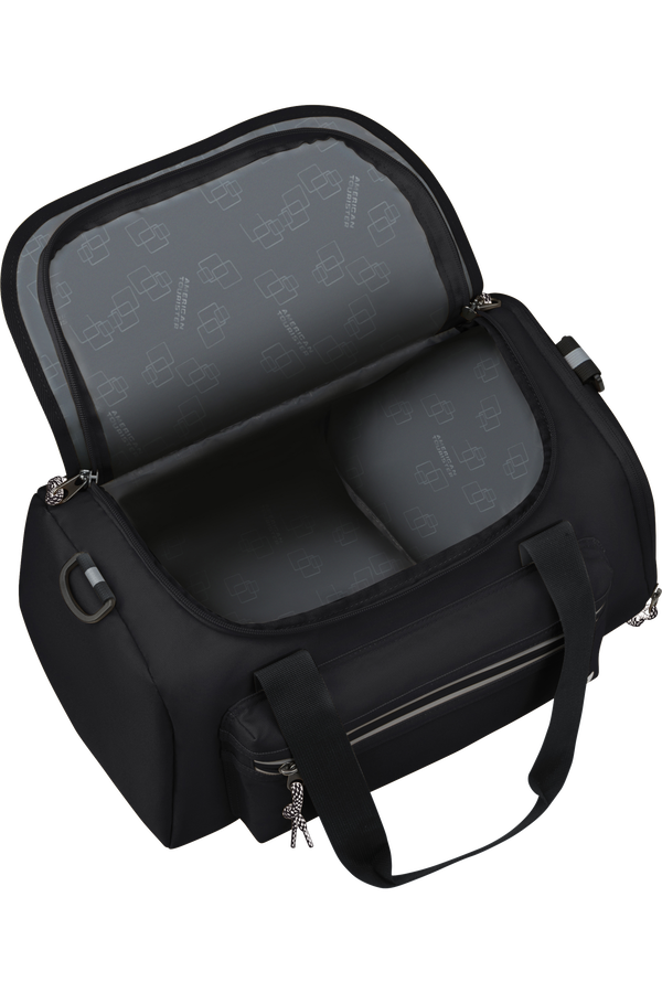 American Tourister Brightup Cabin Duffle Zip  Black American Tourister Brightup Cabin Duffle Zip  Black