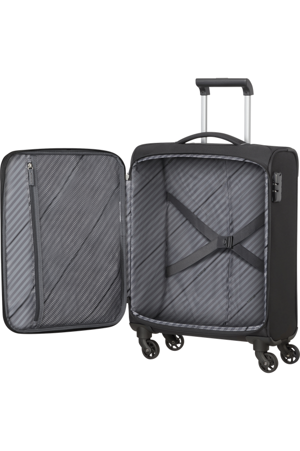 American Tourister Sunny South Spinner 55cm  Black