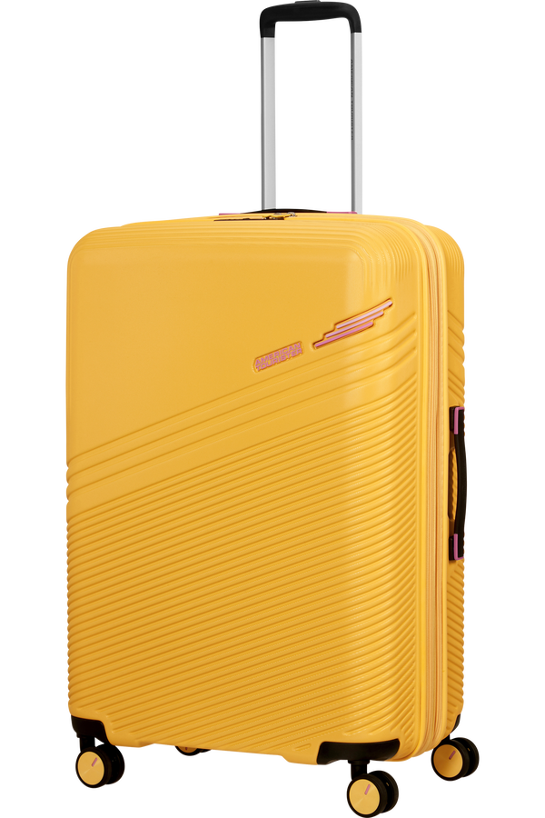 American Tourister Triple Trace Spinner TSA Expandable 76cm  Lemondrop/Pink