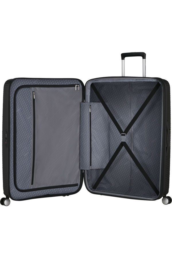 American Tourister SoundBox Spinner TSA Expandable 80cm  Bass Black American Tourister SoundBox Spinner TSA Expandable 80cm  Bass Black