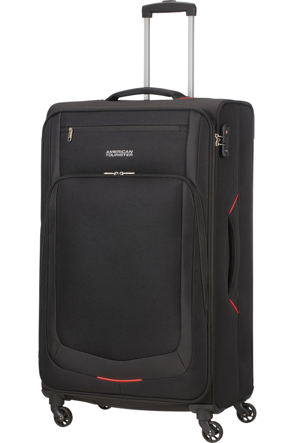 American Tourister Summer Session Spinner TSA L  Black/Red