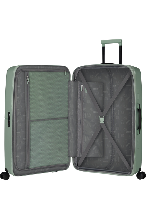 American Tourister DashPop Spinner Expandable TSA 77cm  Iceberg Green