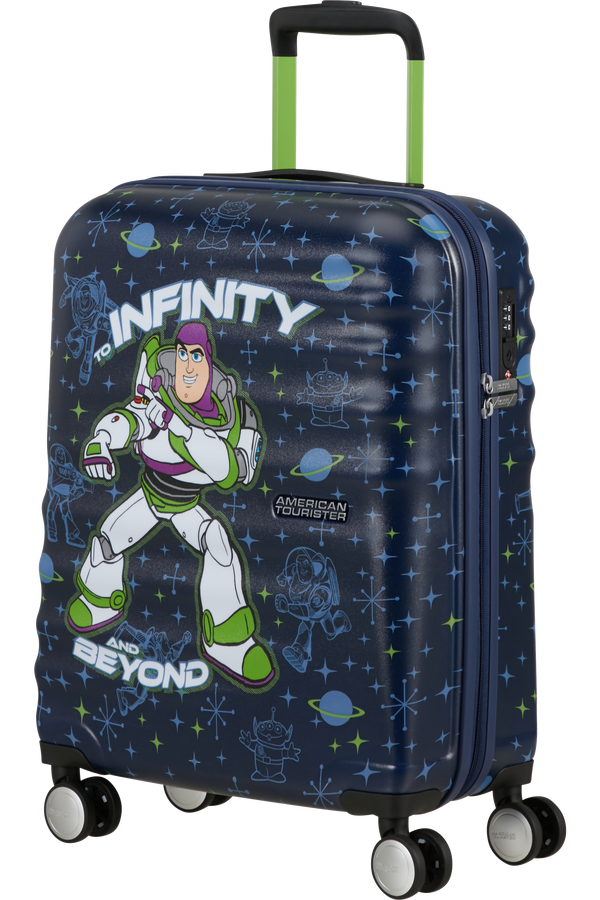Disney Wavebreaker 55cm Kabinv&auml;skor | American Tourister Disney Wavebreaker Spinner TSA Disney Fl 55cm  Buzz Lightyear