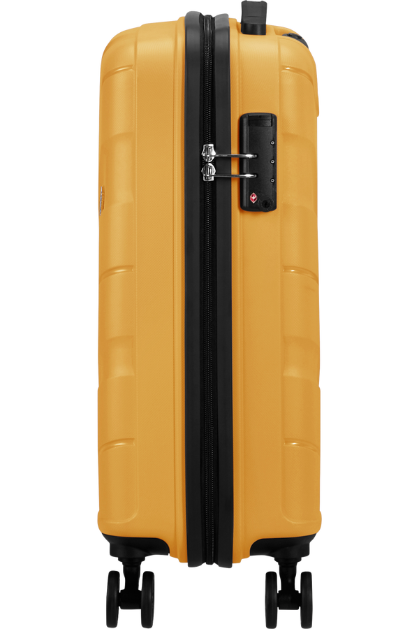 Jetdriver 3.0 55cm Resv&auml;ska med 4 hjul | American Tourister Jetdriver 3.0 Spinner 55/20 TSA 55cm  Banana Cream