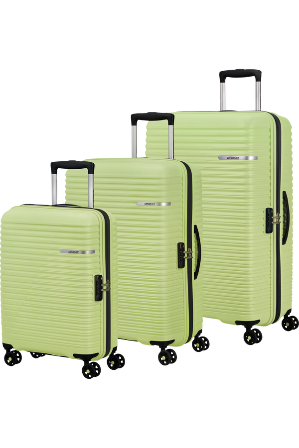 American Tourister Liftoff 3 PC SET D  Sunny Lime