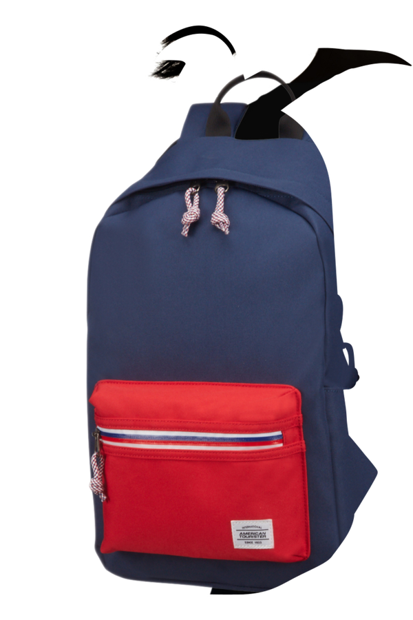 American Tourister Upbeat Backpack ZIP  Navy/Red American Tourister Upbeat Backpack ZIP  Navy/Red