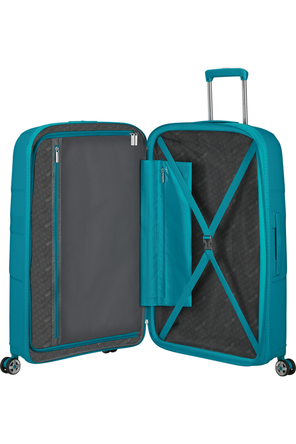 American Tourister Starvibe Spinner Expandable 77cm Verdigris