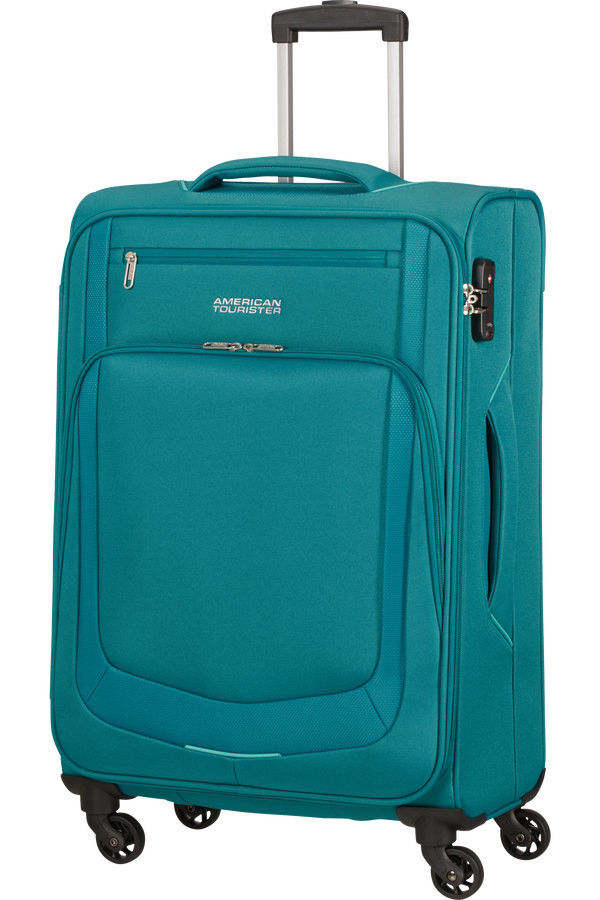 American Tourister Summer Session Spinner TSA M  Blue/Light Blue