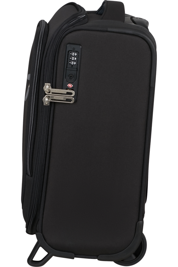 Cloudrider S/M Resv&auml;ska med 2 hjul | American Tourister Cloudrider Upright Underseater Tsa  Jet Black