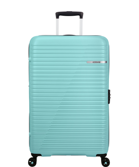 Liftoff 79cm Resv&auml;ska med 4 hjul | American Tourister Liftoff Spinner Exp Tsa 79cm  Summer Blue