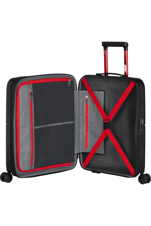 Dashpop Disney 55cm Kabinv&auml;skor | American Tourister Dashpop Disney Spinner Expandable TSA Disney 55cm  Racing Mickey