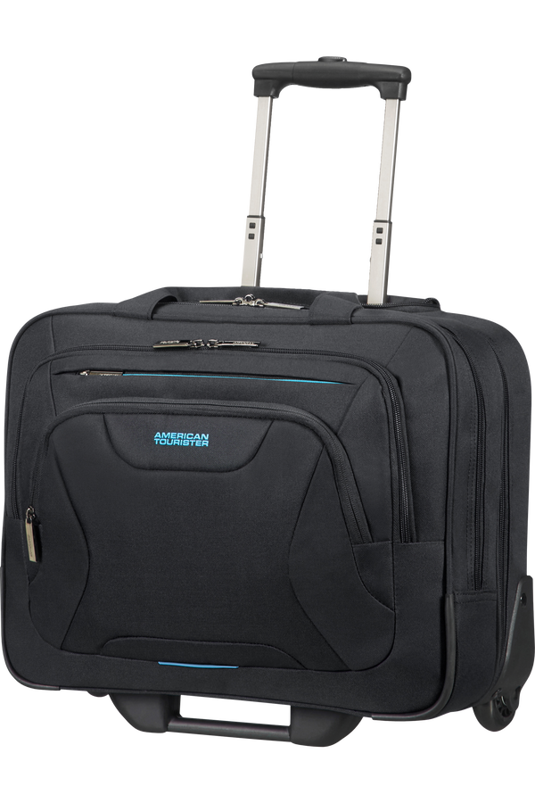 American Tourister At Work Rolling Tote  39.6cm/15.6inch Black