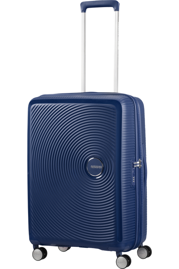 American Tourister Soundbox Spinner Expandable 67cm Midnight Navy