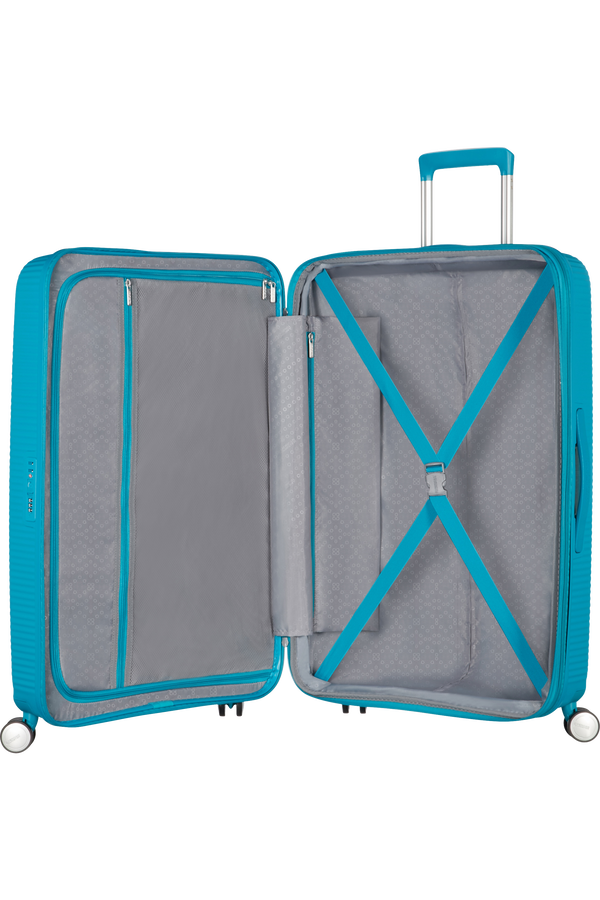 American Tourister Soundbox Spinner Expandable 67cm Summer Blue