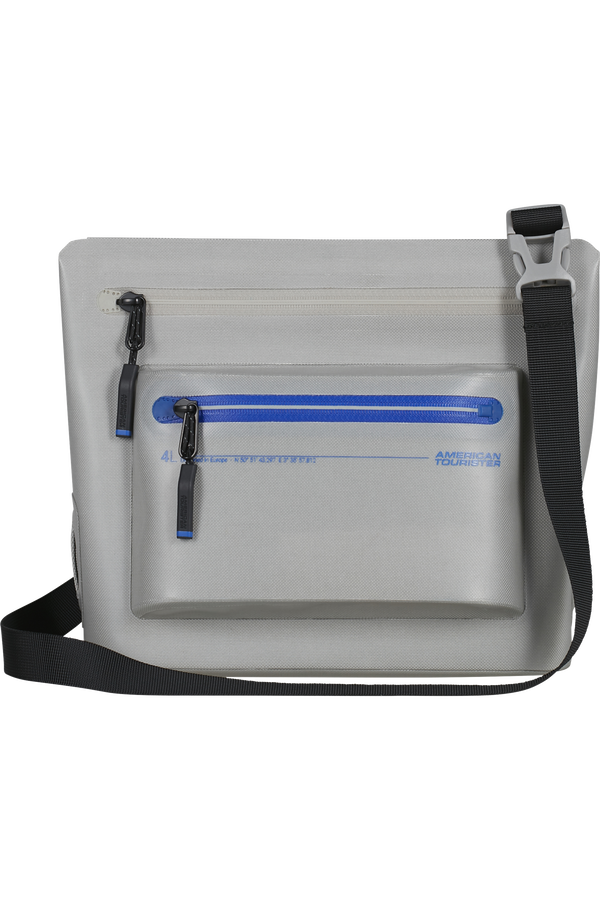 Colourdry M Axelremsv&auml;ska | American Tourister Colourdry Shoulder Bag M  Glacial Silver