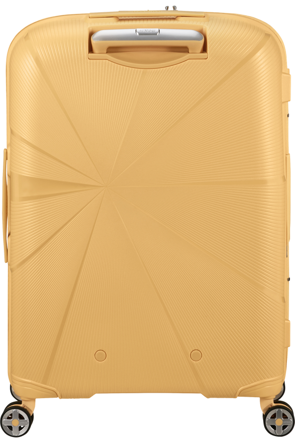 American Tourister StarVibe Spinner Expandable TSA 67cm  Metallic Banana