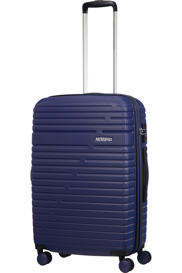 American Tourister Aero Racer Spinner M Expandable 68cm  Nocturne Blue