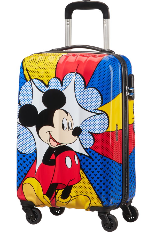 American Tourister Disney Legends 4-wheel cabin baggage Spinner suitcase 55x40x20cm Mickey Flash Pop