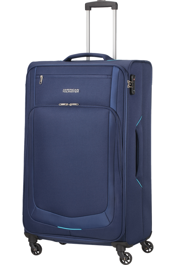 American Tourister Summer Session Spinner TSA L  Dark Blue/Light Blue American Tourister Summer Session Spinner TSA L  Dark Blue/Light Blue