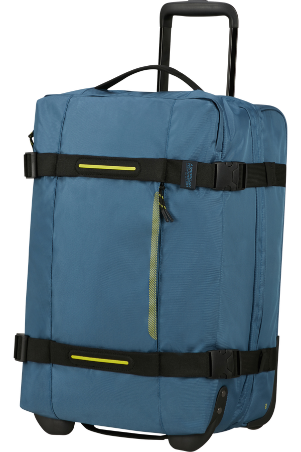 American Tourister Urban Track Duffle with Wheels S  Coronet Blue