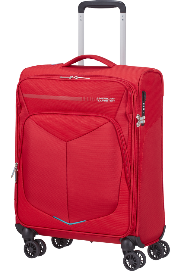 American Tourister Summerfunk Spinner Strict TSA 55cm  Red