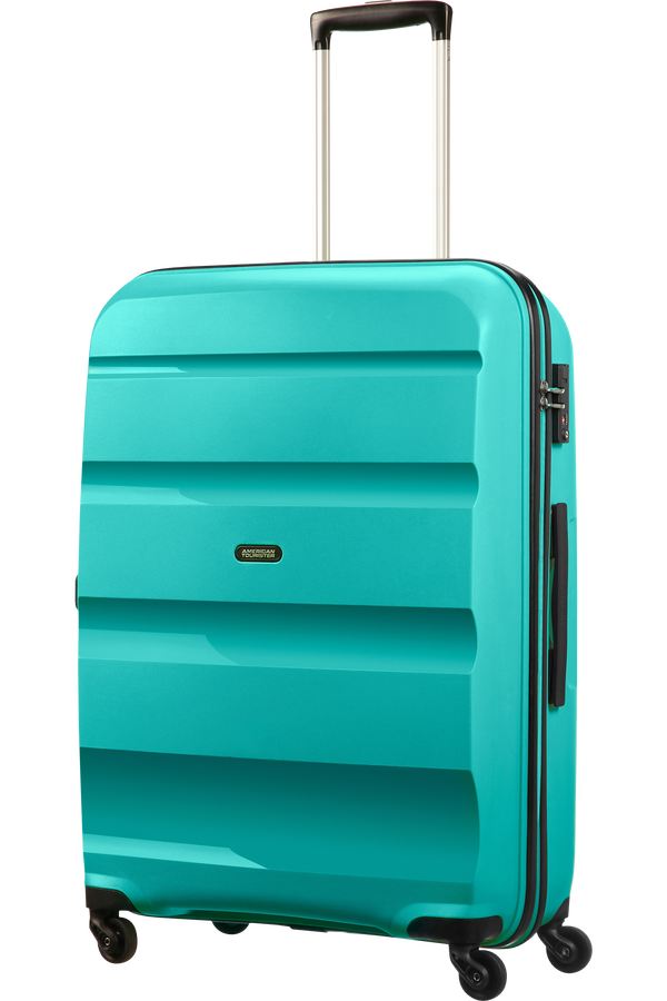 American Tourister Bon Air 4-wheel 75cm large Spinner suitcase Deep Turquoise American Tourister Bon Air 4-wheel 75cm large Spinner suitcase Deep Turquoise