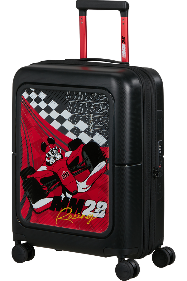 Dashpop Disney 55cm Kabinv&auml;skor | American Tourister Dashpop Disney Spinner Expandable TSA Disney 55cm  Racing Mickey